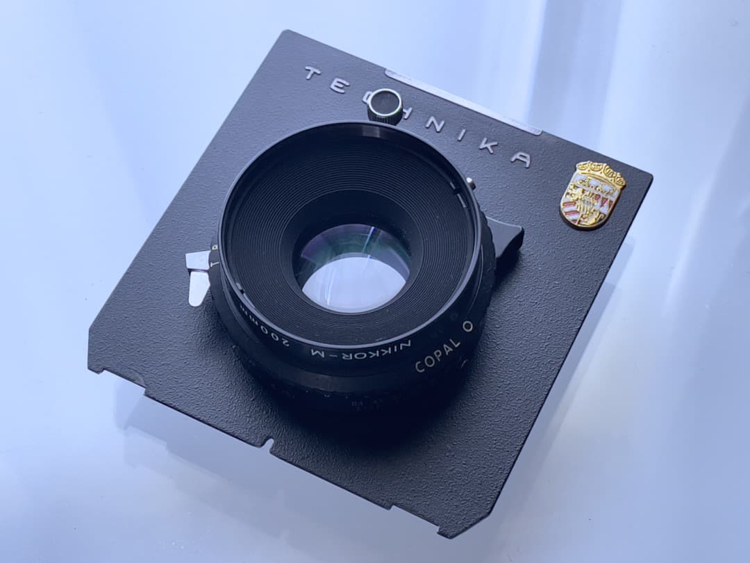 わ*ん様 [美品] 大判カメラレンズ　ニッコールM 200mm F8S 後期型