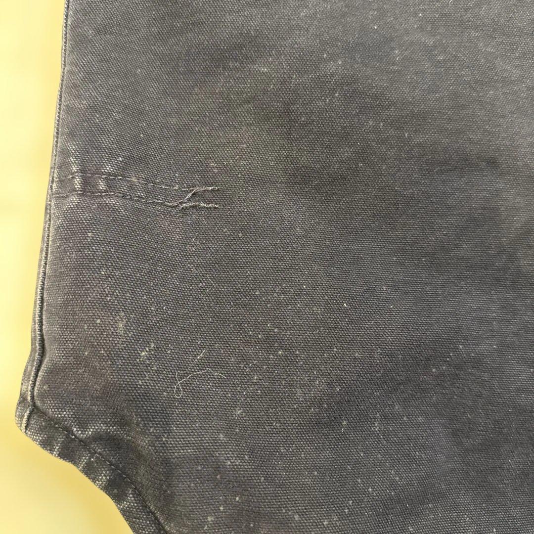 ガチャ様Carhartt カーハート　ダックベスト　企業ロゴ　USA製　XL
