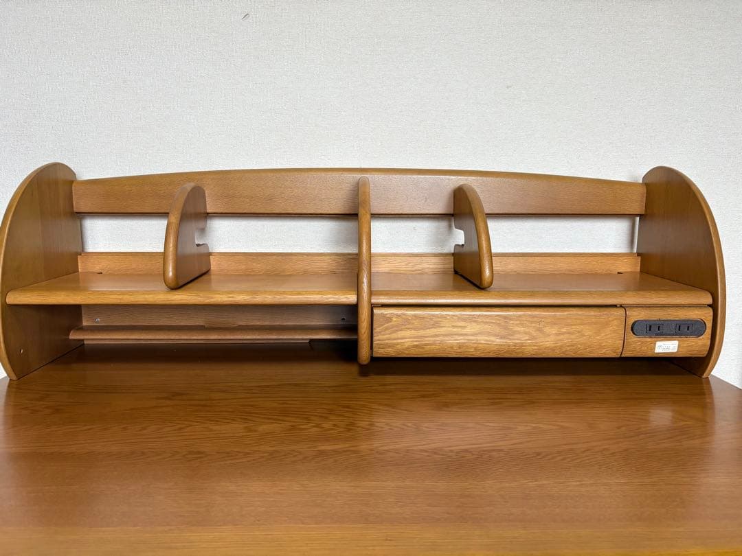 1/3 カリモク家具　学習机本体 (机本体、本棚、ワゴンセットで販売希望)