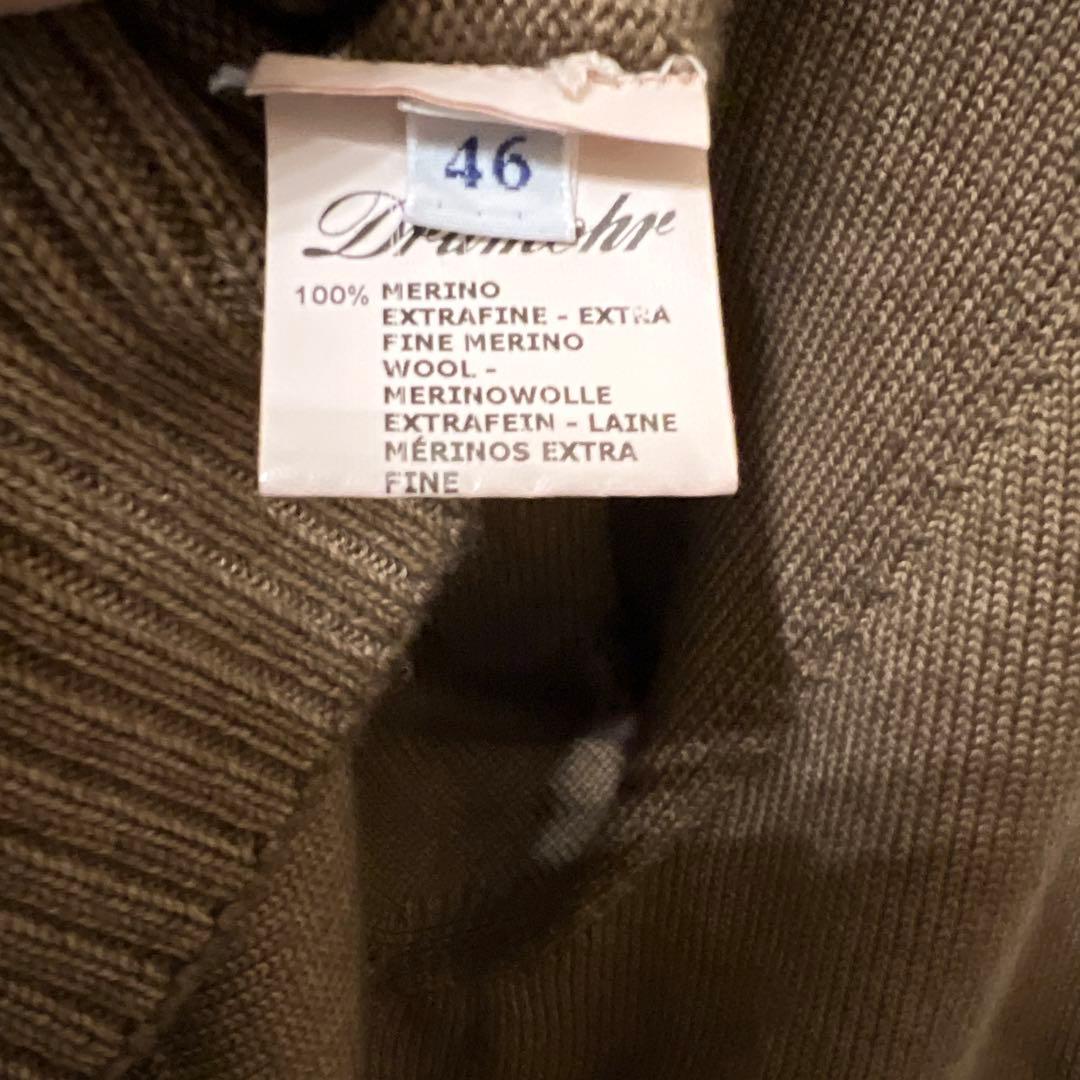 Drumohr ドルモア100% Merino Wool セーター サイズ46