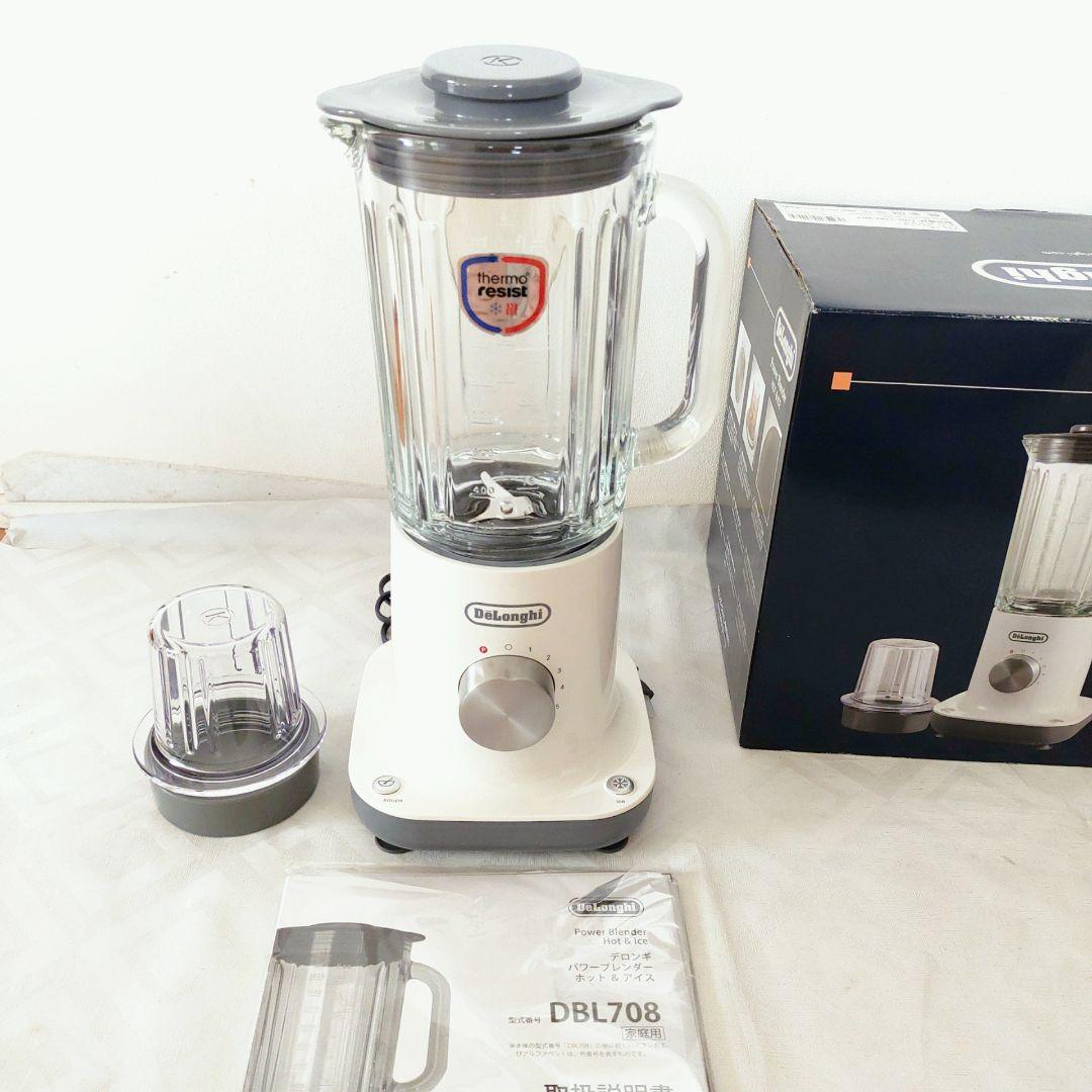 【未使用】デロンギ パワーブレンダー ホット & アイス DBL708-WH