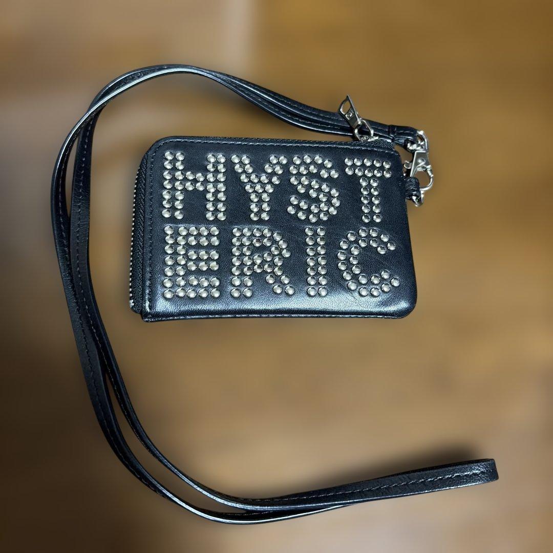 HYSTERIC GLAMOUR ロゴスタッズ パース