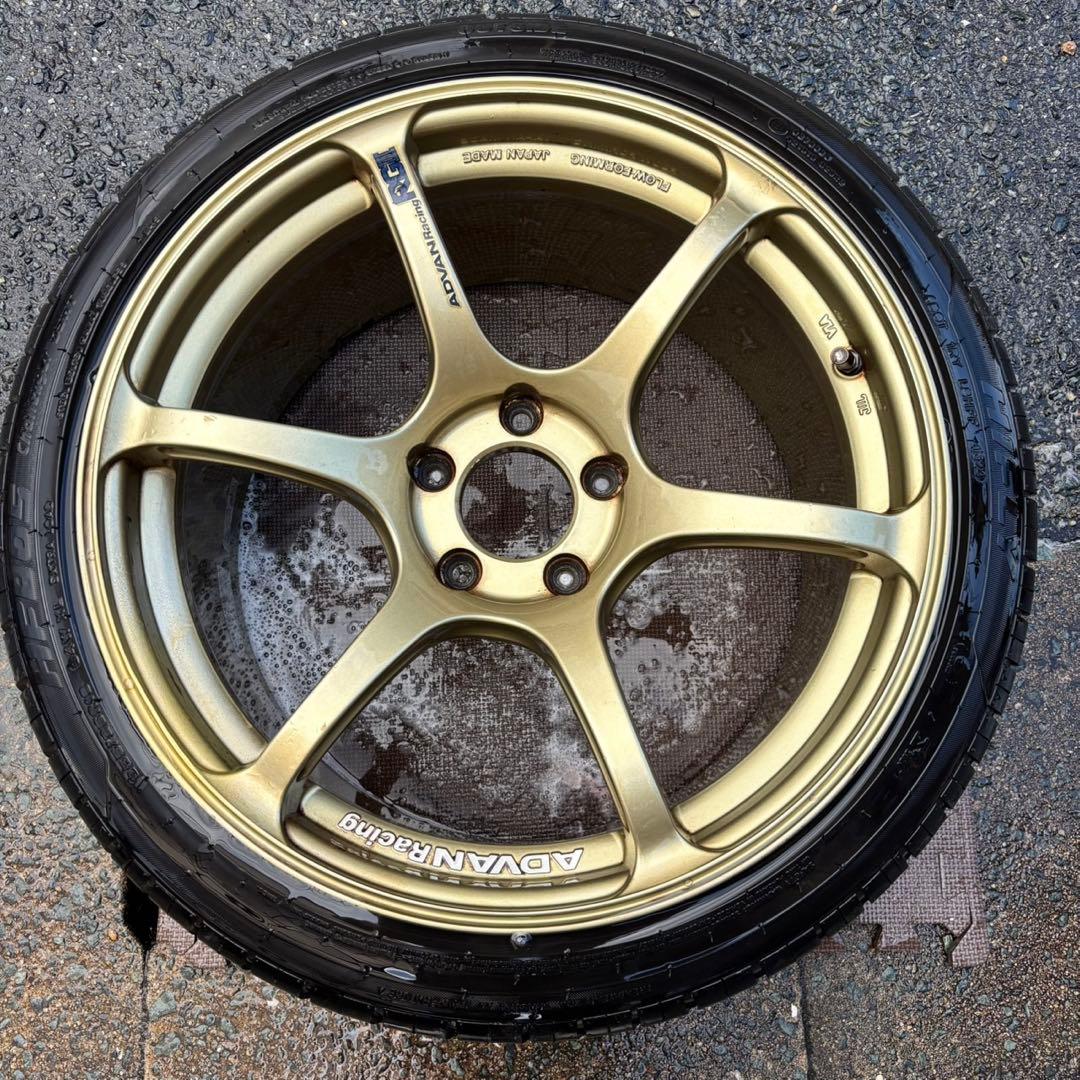 ADVAN Racing RGⅢ アドバンレーシングRG3 ゴールド 18インチ