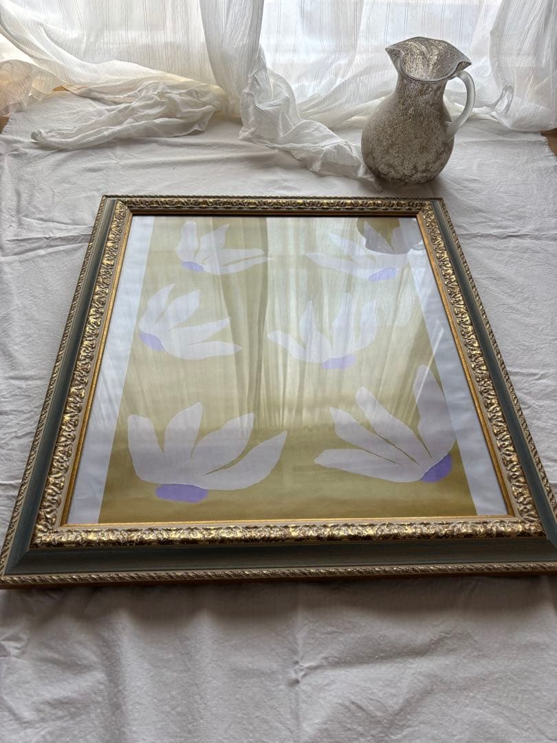 vintage デコラティブ　アートフレーム　額縁　額　ロココ　アールデコ