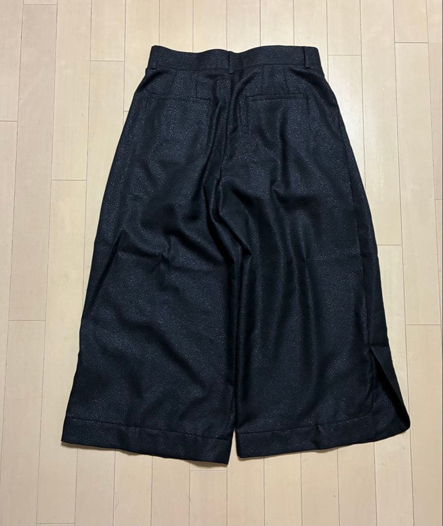 Orimi 25ss クロップド　ビッグスラックス