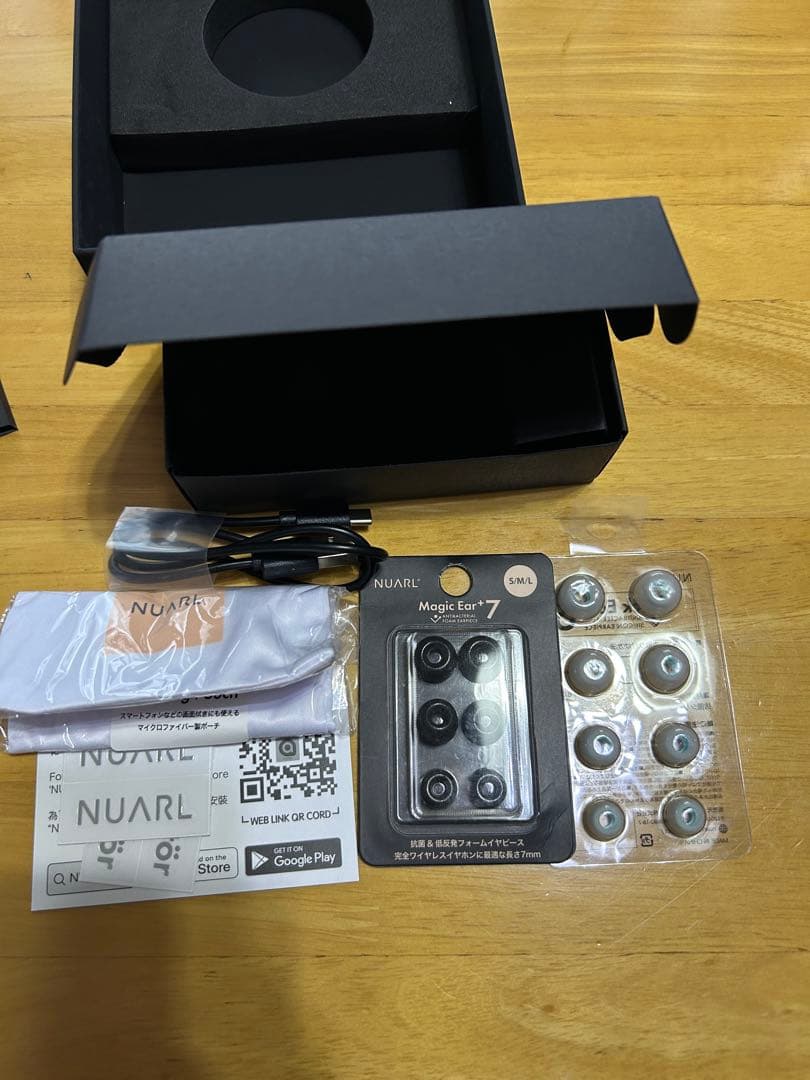 NUARL inovator Black Starlight ワイヤレスイヤホン