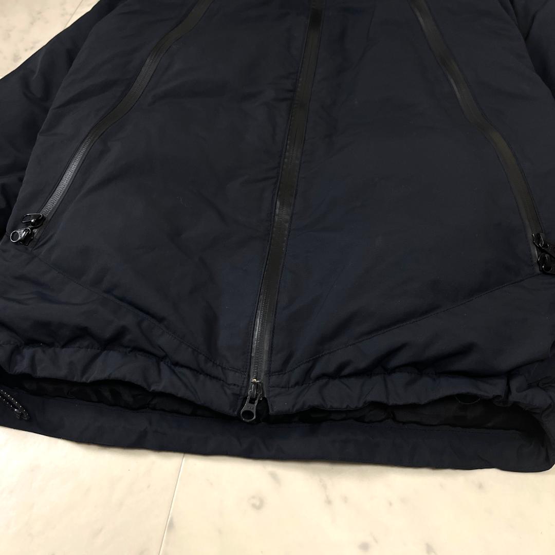 NANGA × クリフメイヤー S ダウンジャケット ブラック 迷彩 カモフラ