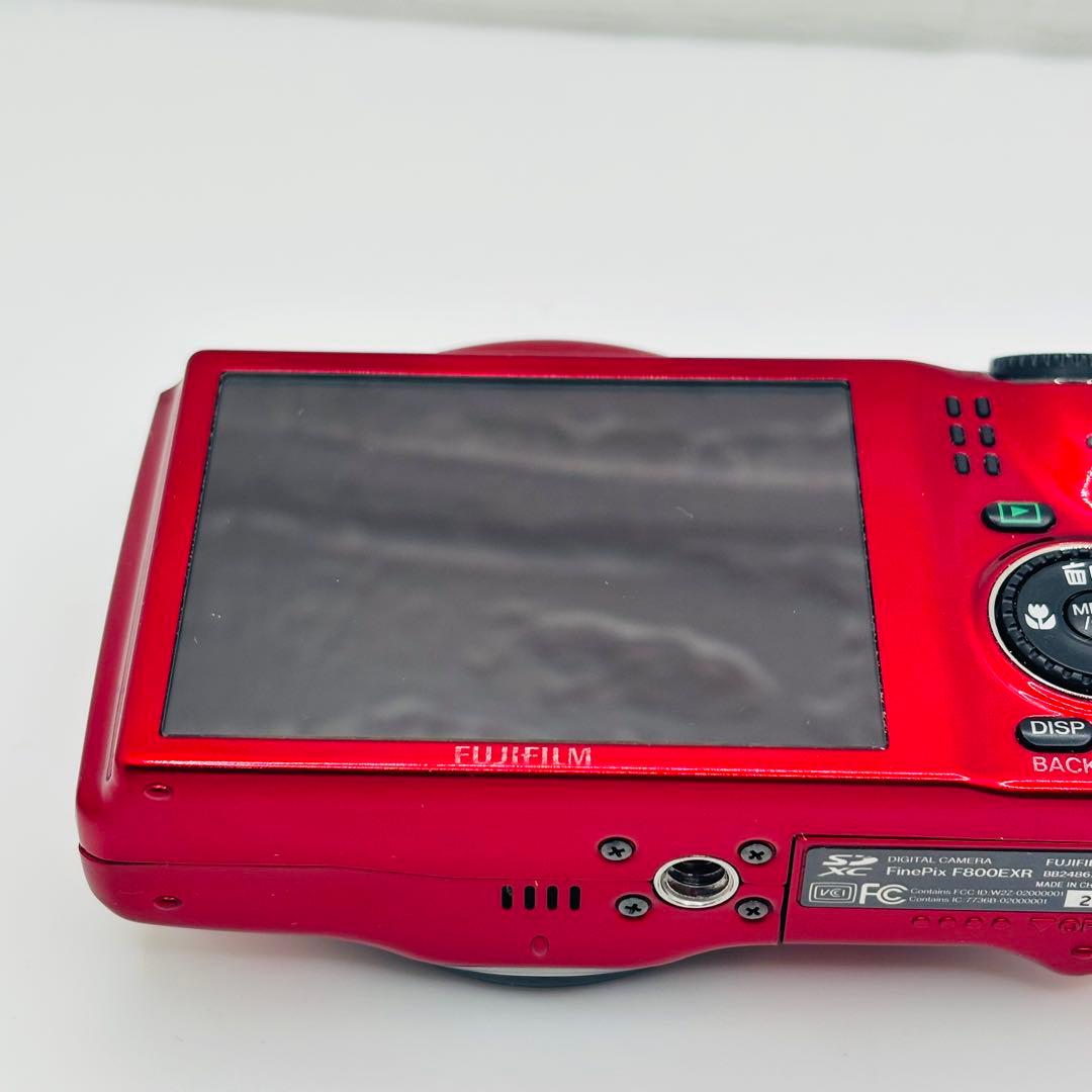 FUJIFILM FinePix F800EXR レッド オールドコンデジ
