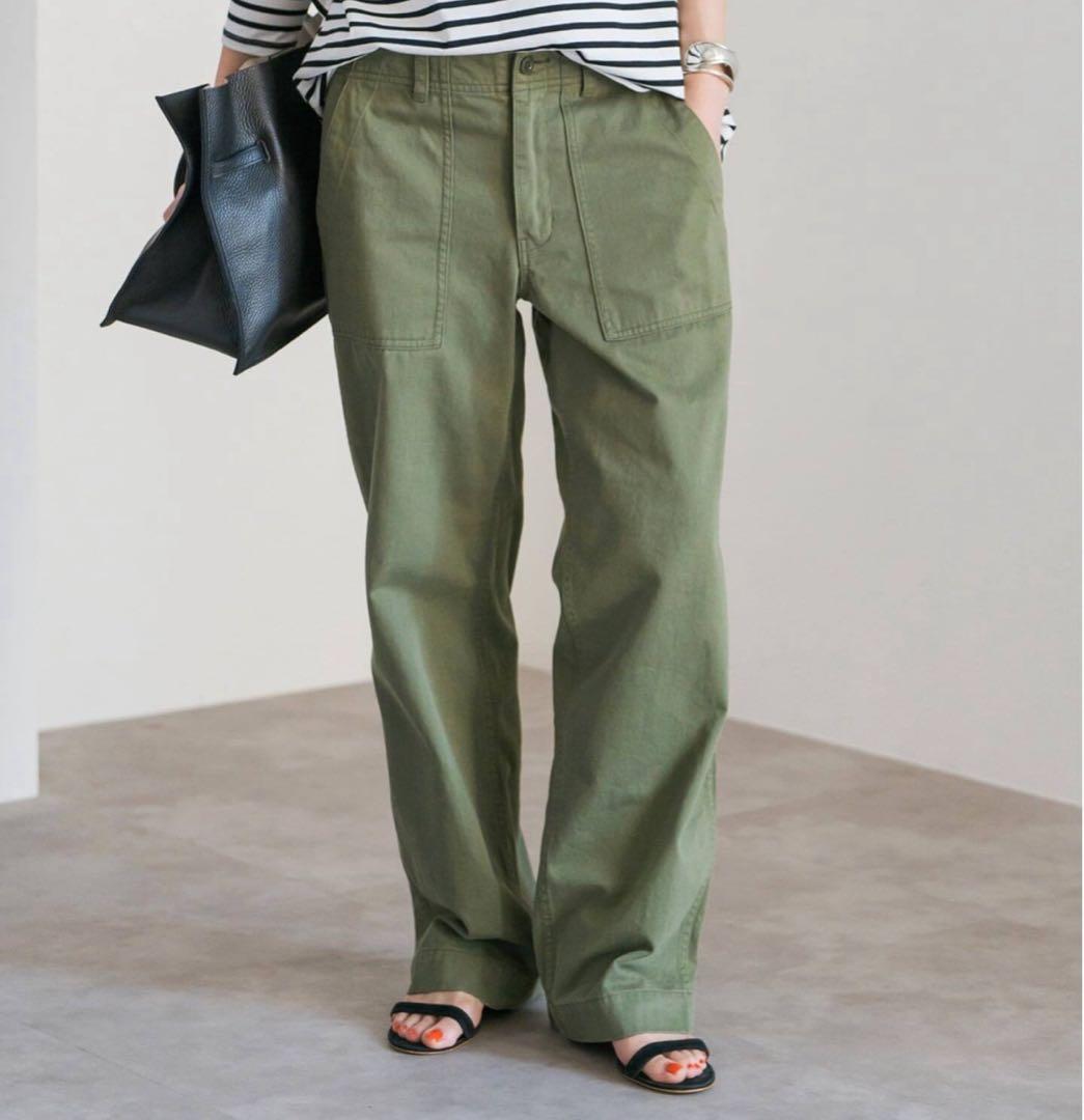 spick&span ルーズベイカーパンツ