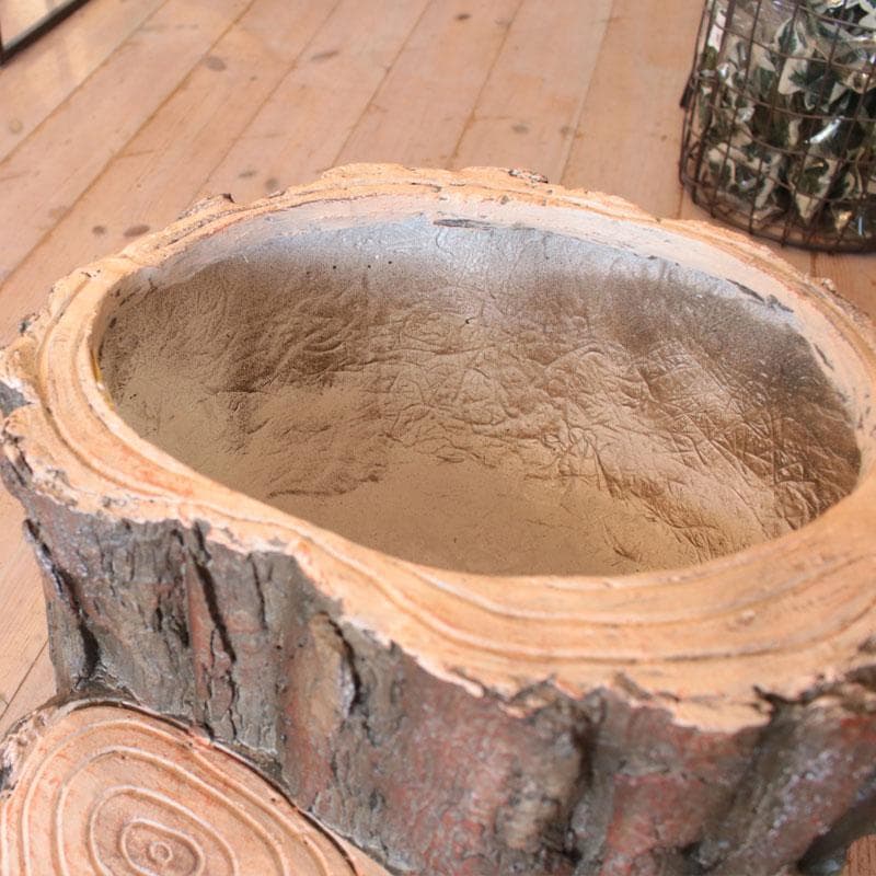 切り株プランター 鉢 植木鉢 園芸 ガーデニング ガーデン 375-255