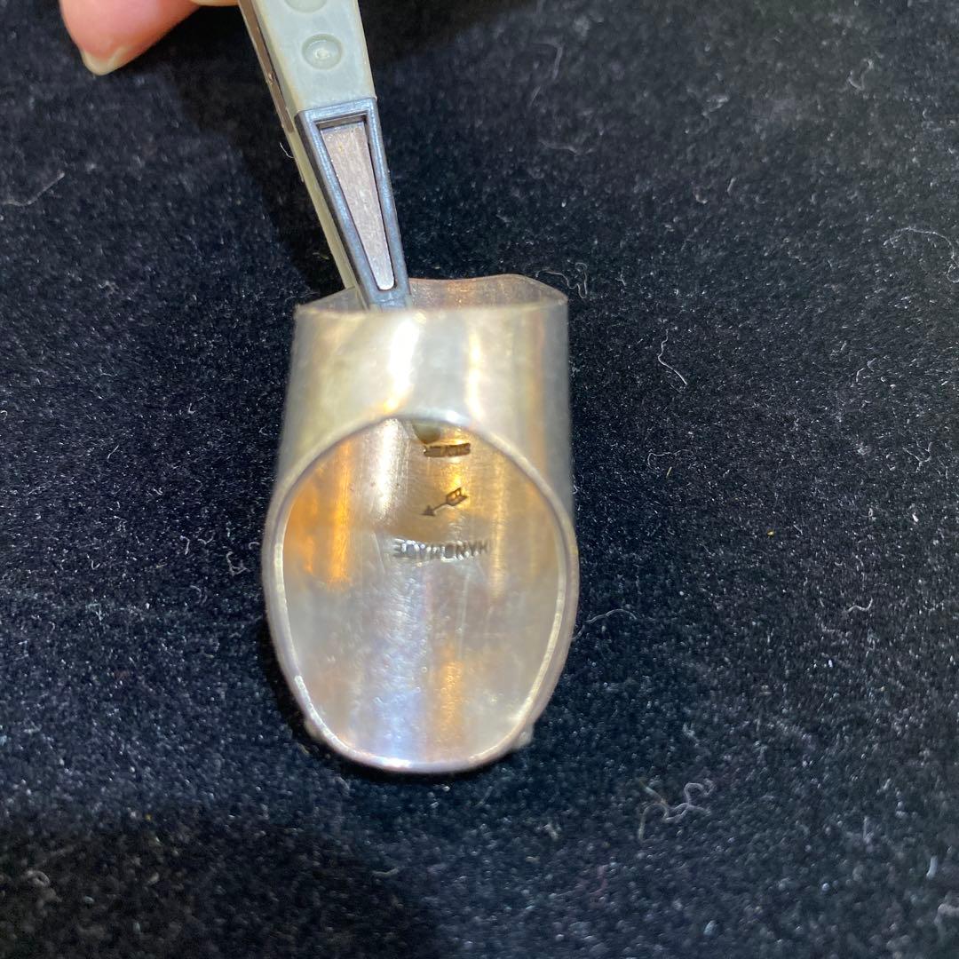 ゴローズ　ターコイズ付きシルバーリング