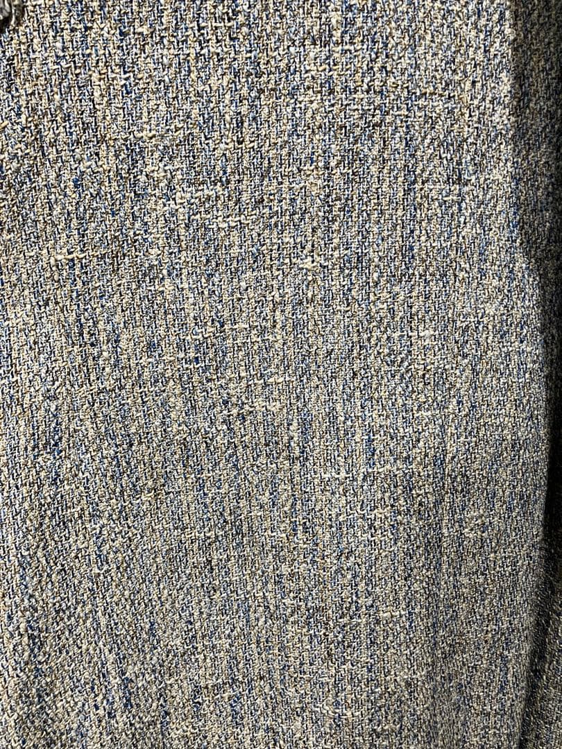 ミックスツイードライクジレ　未使用に近い