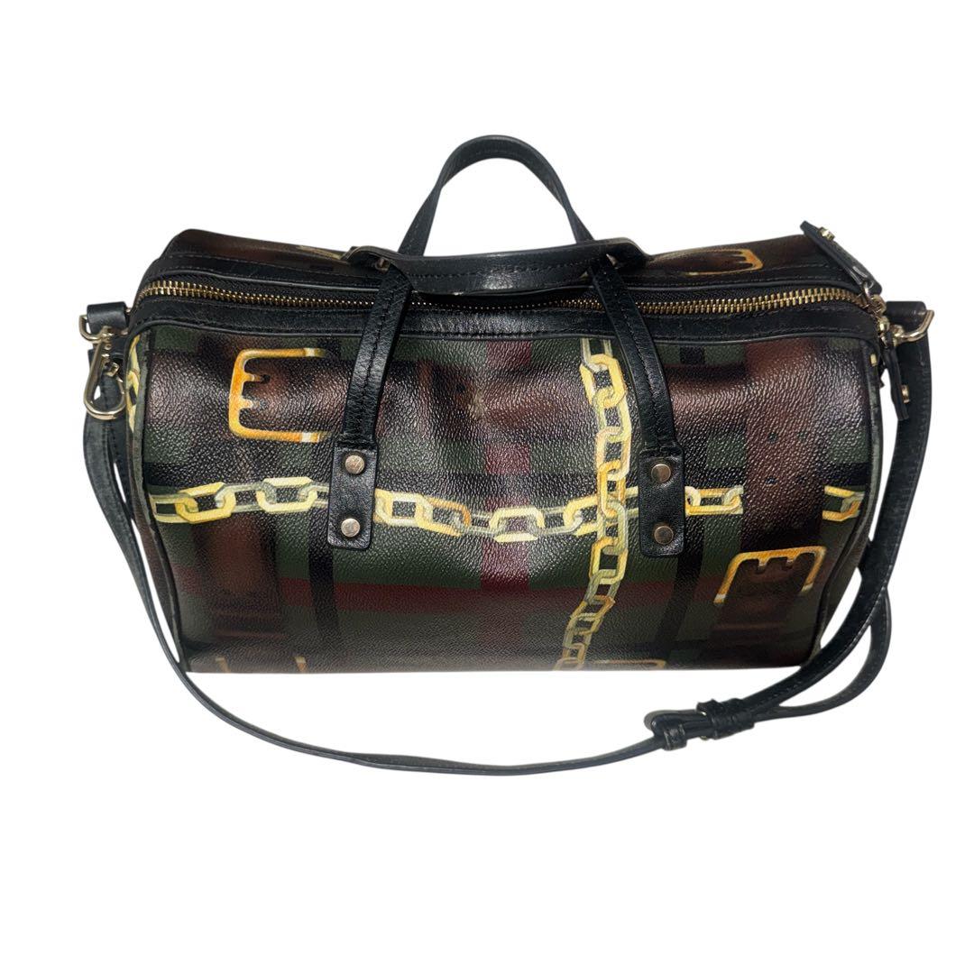 バッグ Dsquared2 Chain Design Small Boston Bag