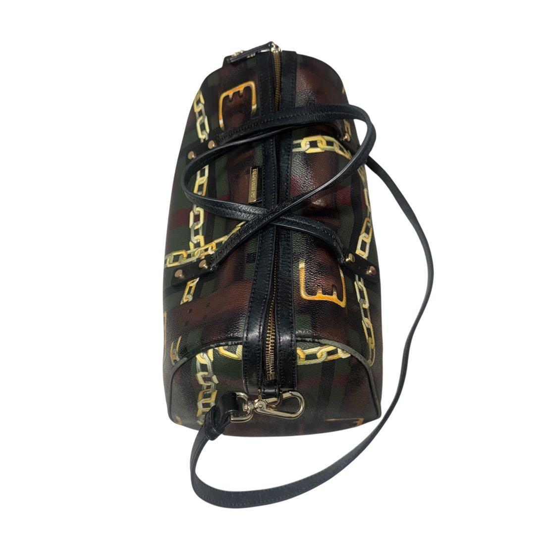 バッグ Dsquared2 Chain Design Small Boston Bag