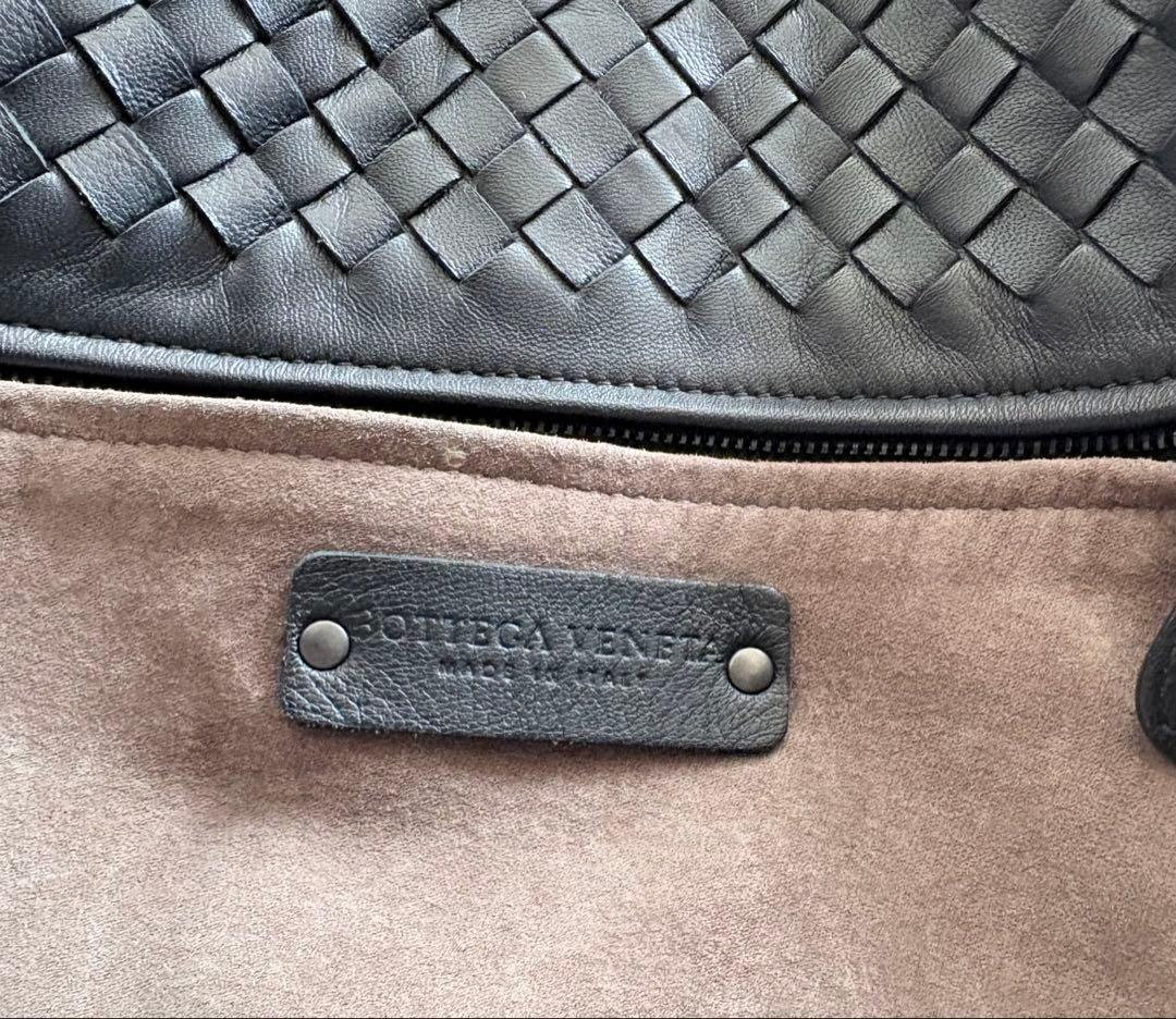 ルドルフ 『美品』BOTTEGA VENETA 編み込みレザーハンドバッグ