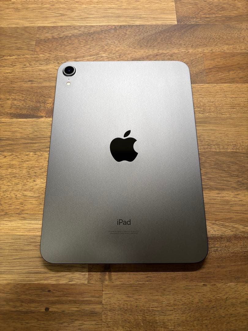 iPad mini 第6世代 Wi-Fi 64GB スペースグレー ケース付き