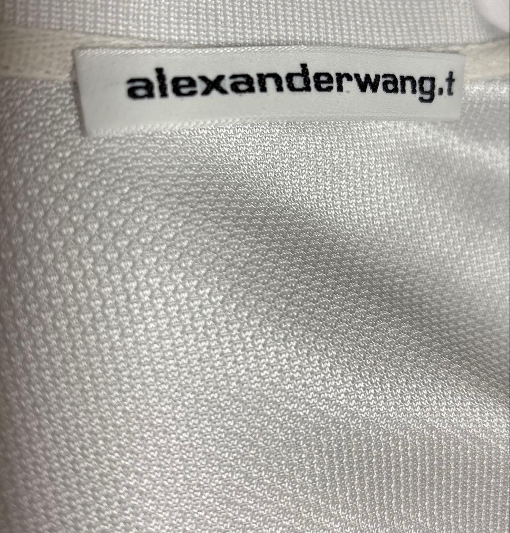 トップス alexanderwang / AW CHEERLEADER POLO TOP