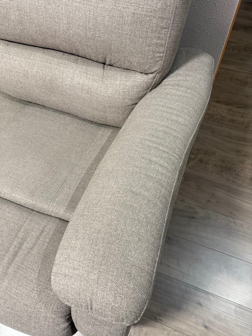 【からあげ】ニトリ Nビリーバー 電動リクライニングソファ 3人掛け