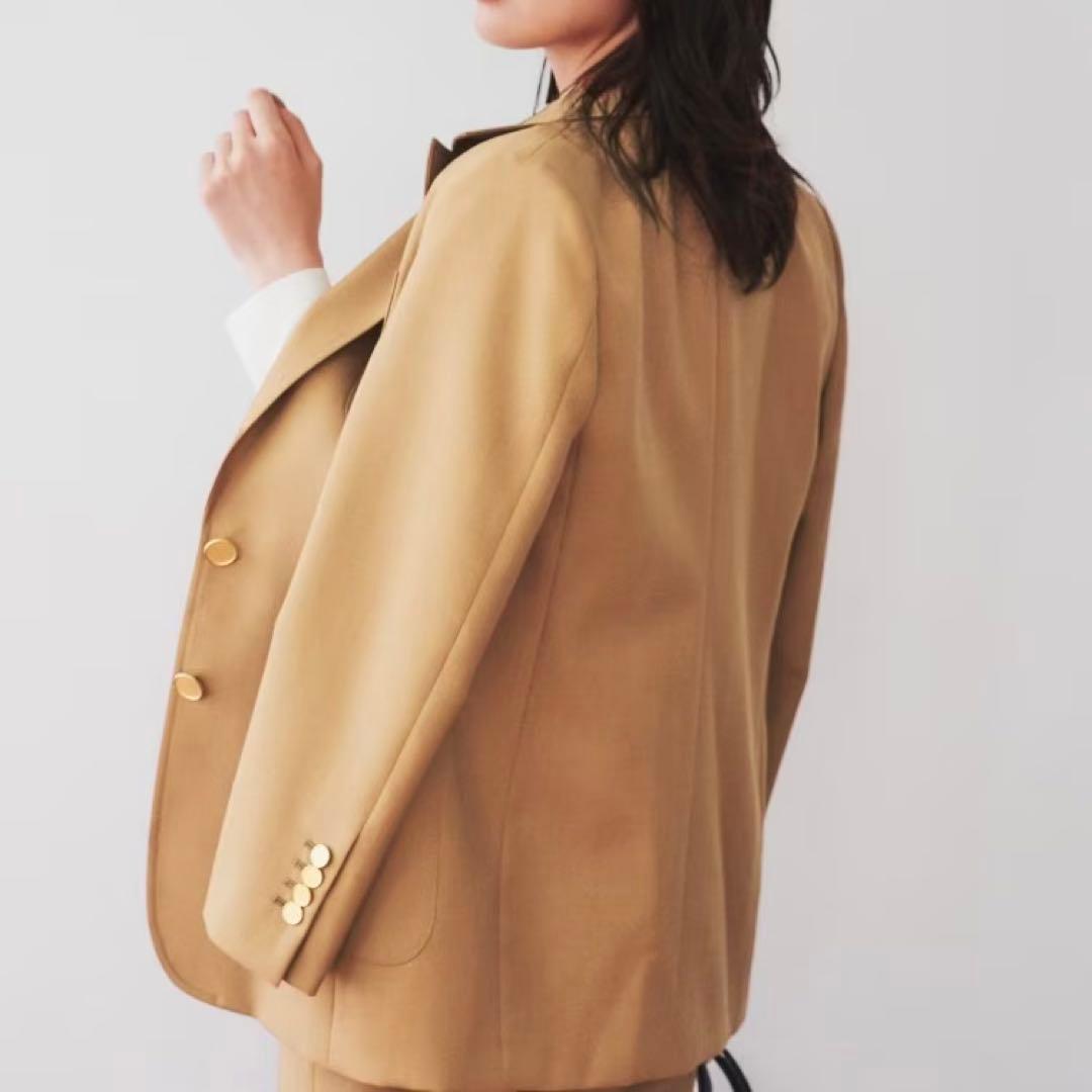 アンタイトル 2024AW オックスブレザー 大きいサイズ