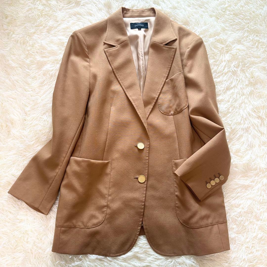 アンタイトル 2024AW オックスブレザー 大きいサイズ