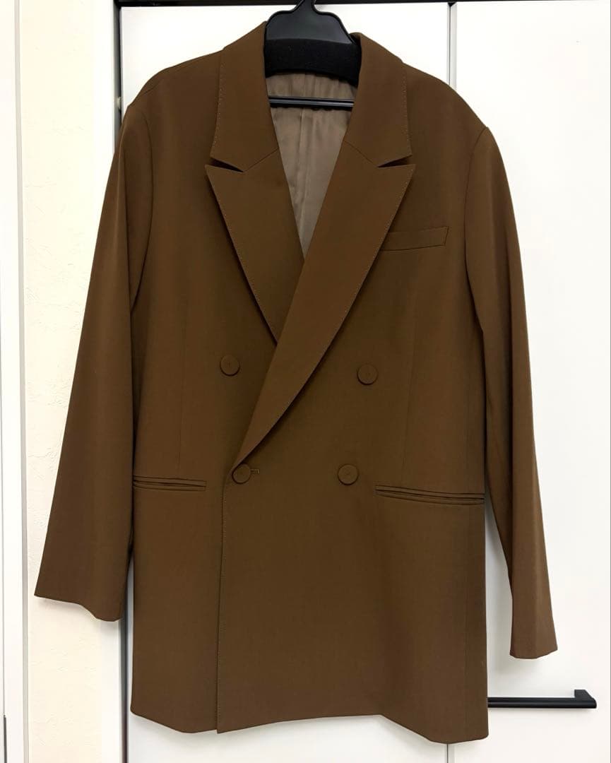 2025AWアダムエロペ ダブルブレストジャケット