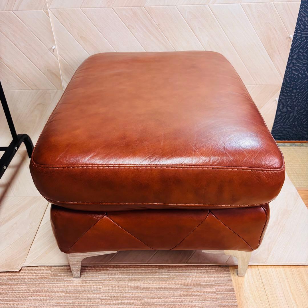 ワタリジャパン オットマン　ブラウン