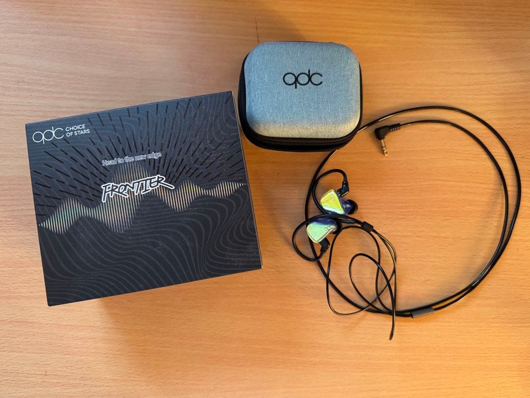 qdc FRONTIER 有線イヤホン