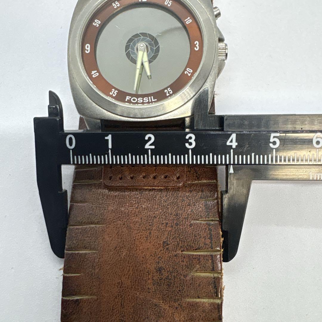 【希少】フォッシル BG-1079 ビッグティック デジアナ文字盤 腕時計