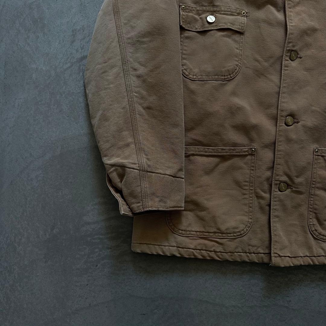 星タグUSA製80s カーハート チョアコート 希少サイズ40 極上