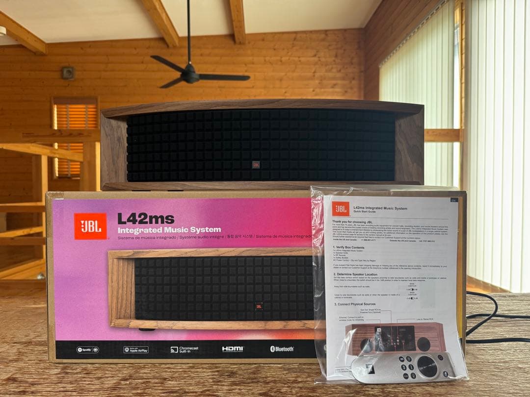 スピーカー・ウーファー JBL L42ms Integrated Music System