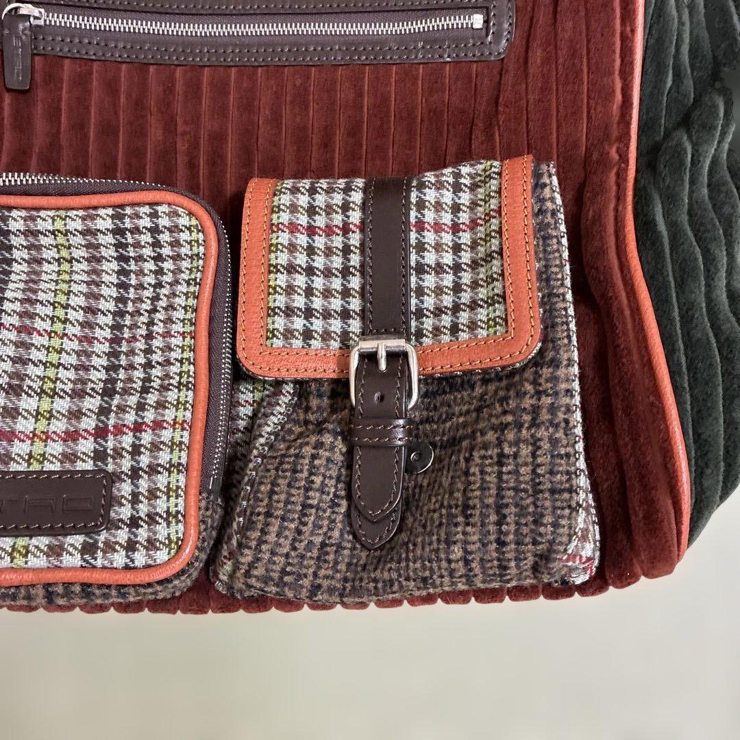 y*o様 ヴィンテージ etro エトロ バッグ コーデュロイ ビンテージ