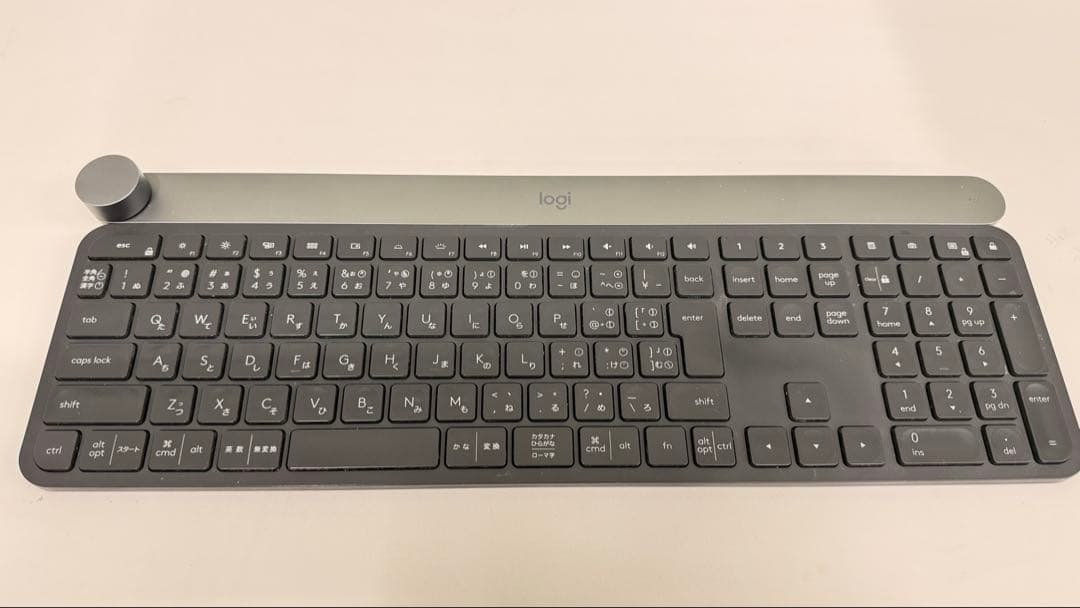 ロジクールCRAFTキーボード 無線Bluetoothバタフライ式バックライト付