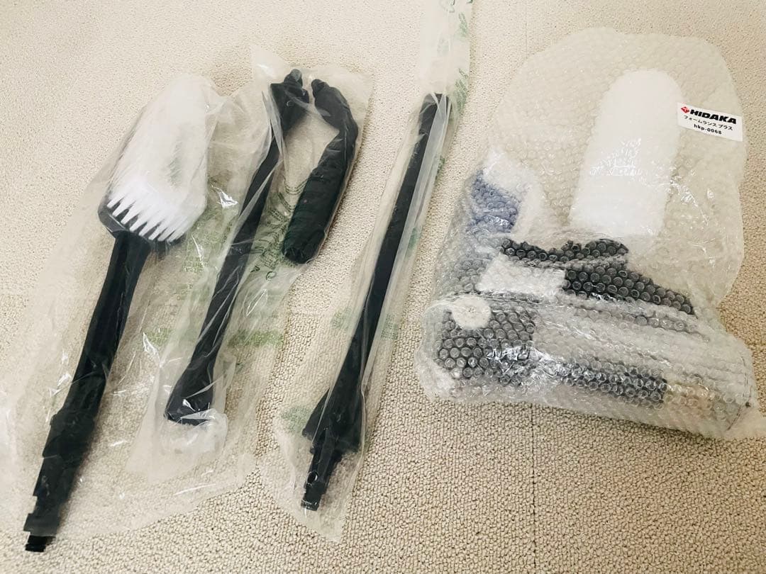 ヒダカHIDAKA 高圧洗浄機 HK-1890 西日本仕様60Hz 付属品セット