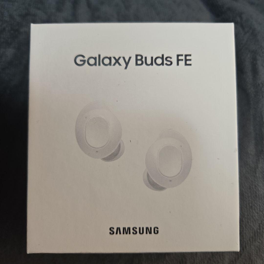 新品・未開封・純正Galaxy Buds FE （ホワイト）