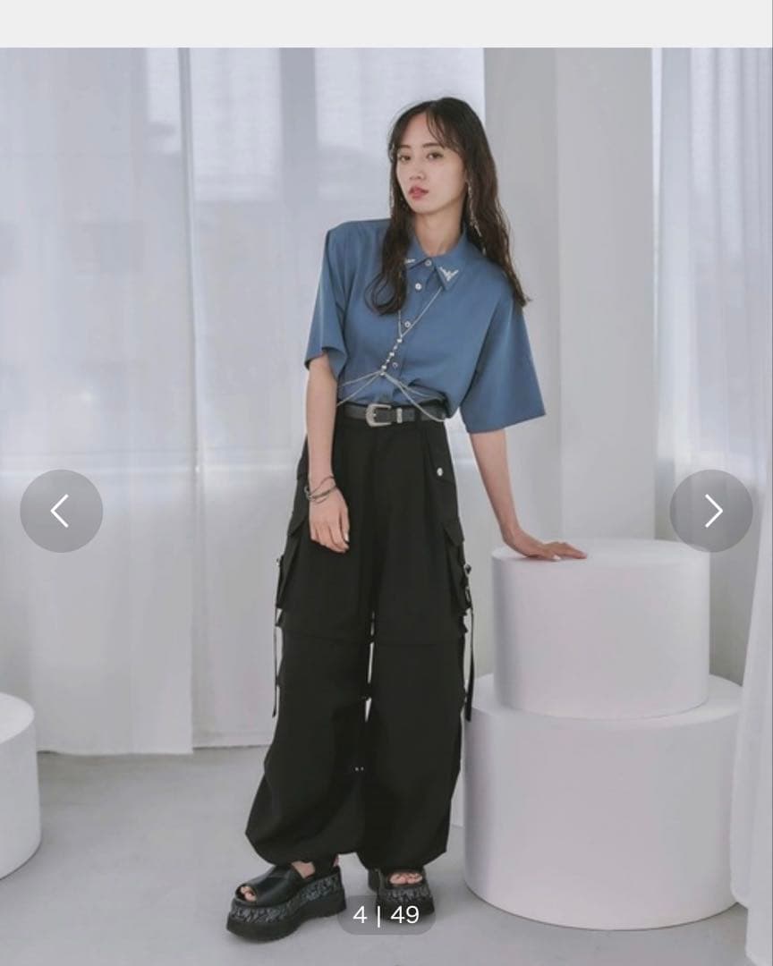 マルチWAYワイドカーゴパンツ