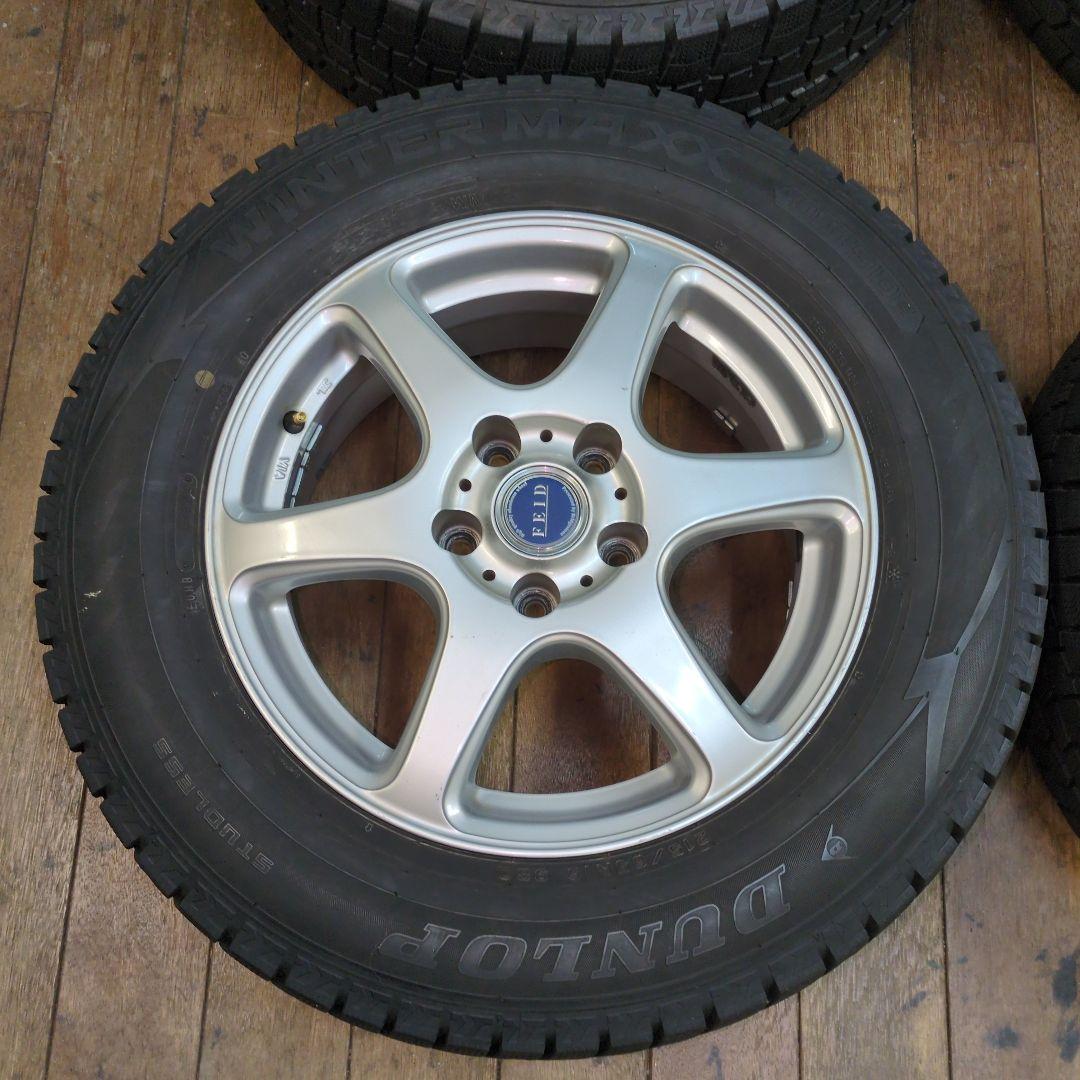 T*p様 美品　2022年　8分〜　ダンロップスタッドレス　215/65R16