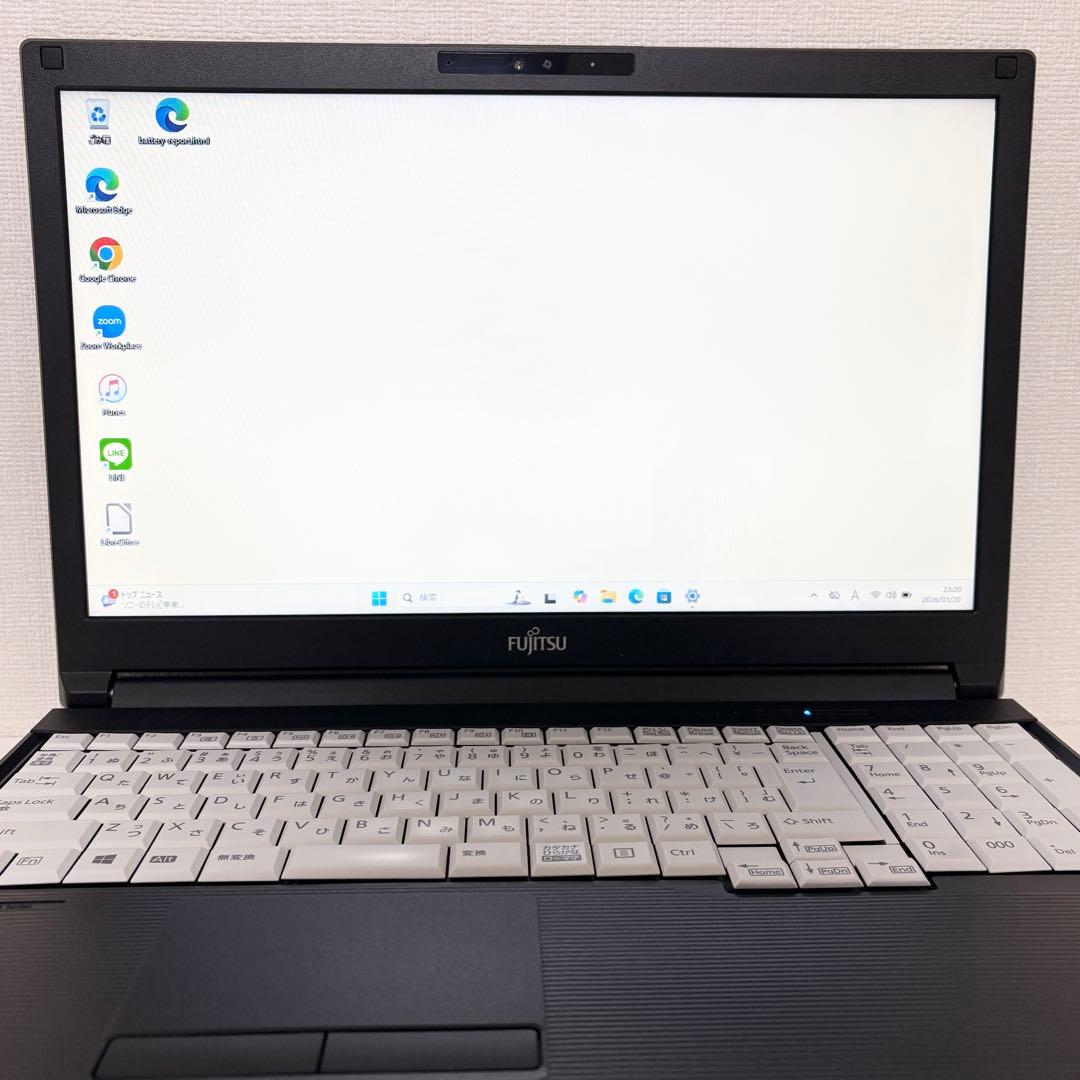 【美品・大画面】i5第10世代✨富士通 LIFEBOOK U5510/D DVD