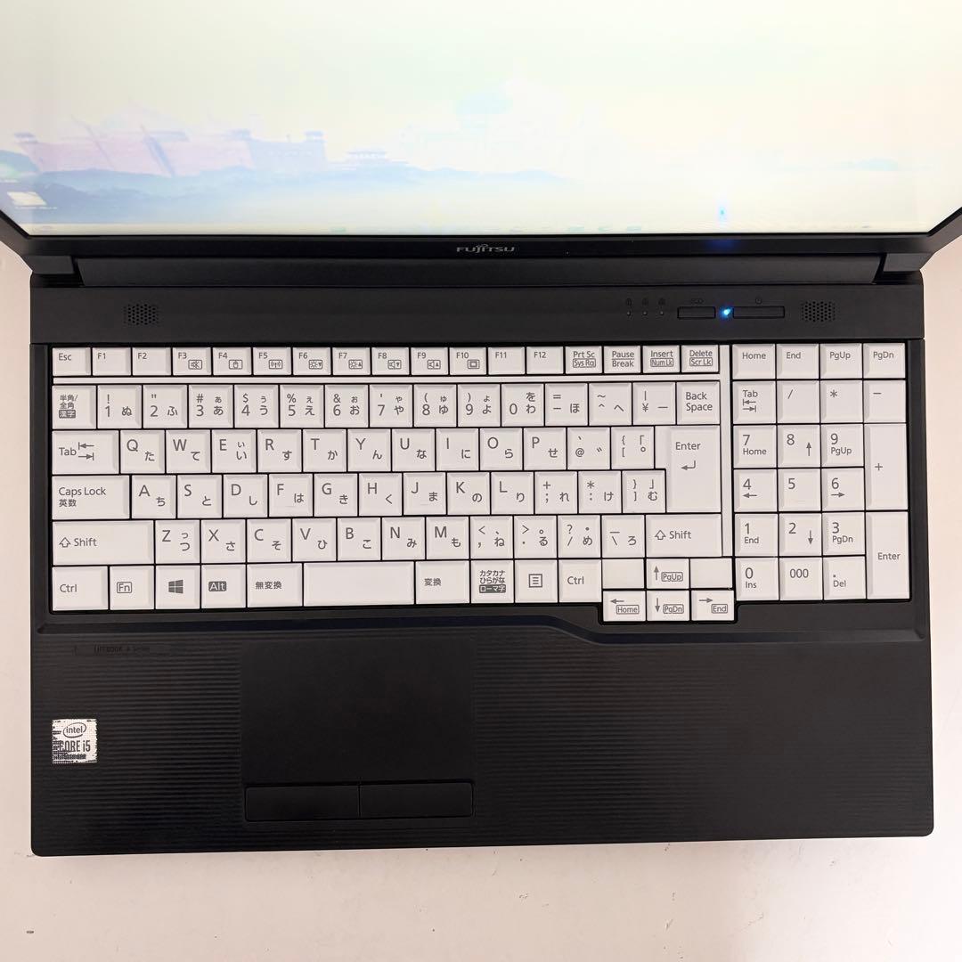 【美品・大画面】i5第10世代✨富士通 LIFEBOOK U5510/D DVD