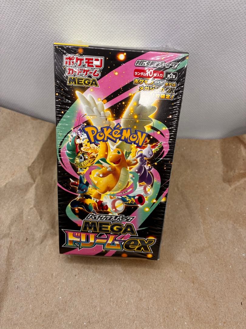 【新品未開封】ポケモンカード　メガドリームex シュリンク付き 1box