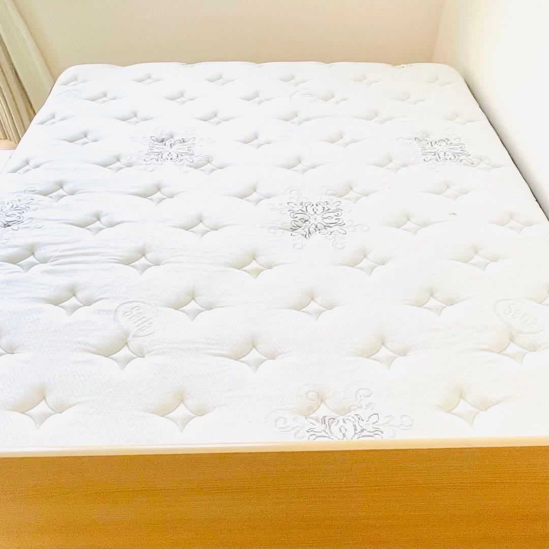 【美品】Serta サータ　マットレス　クイーン　Q2サイズ