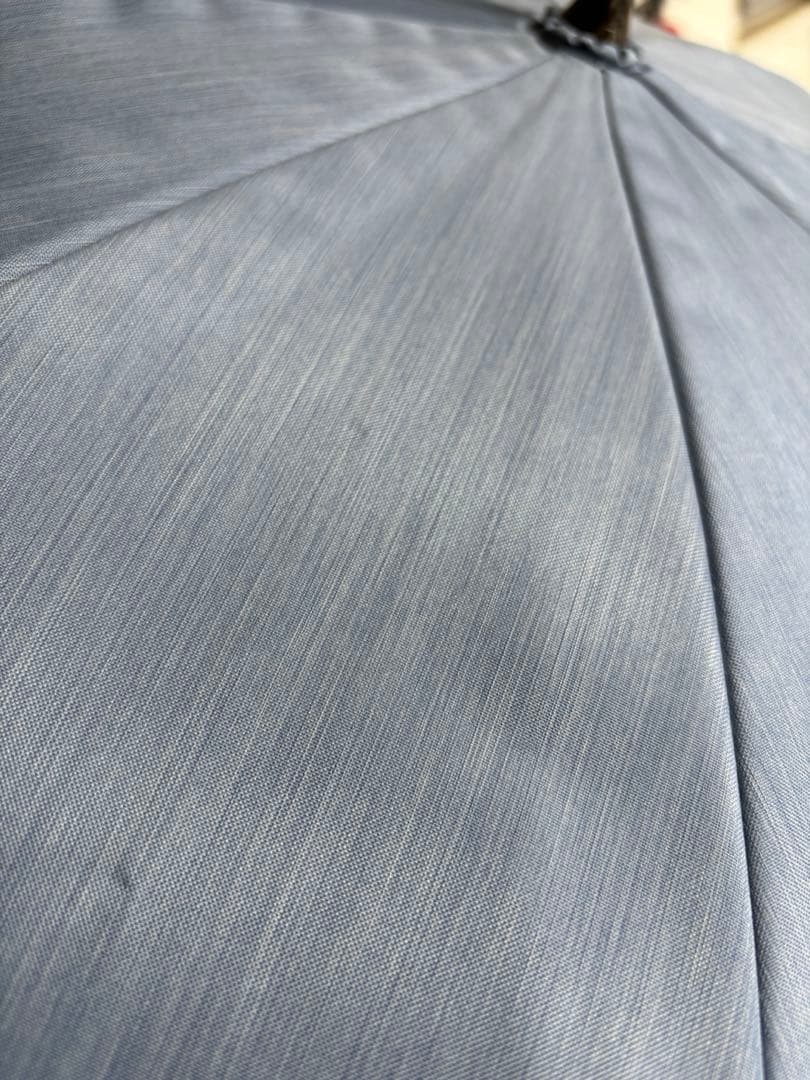 サンバリア100 フリル　ブルー　長傘