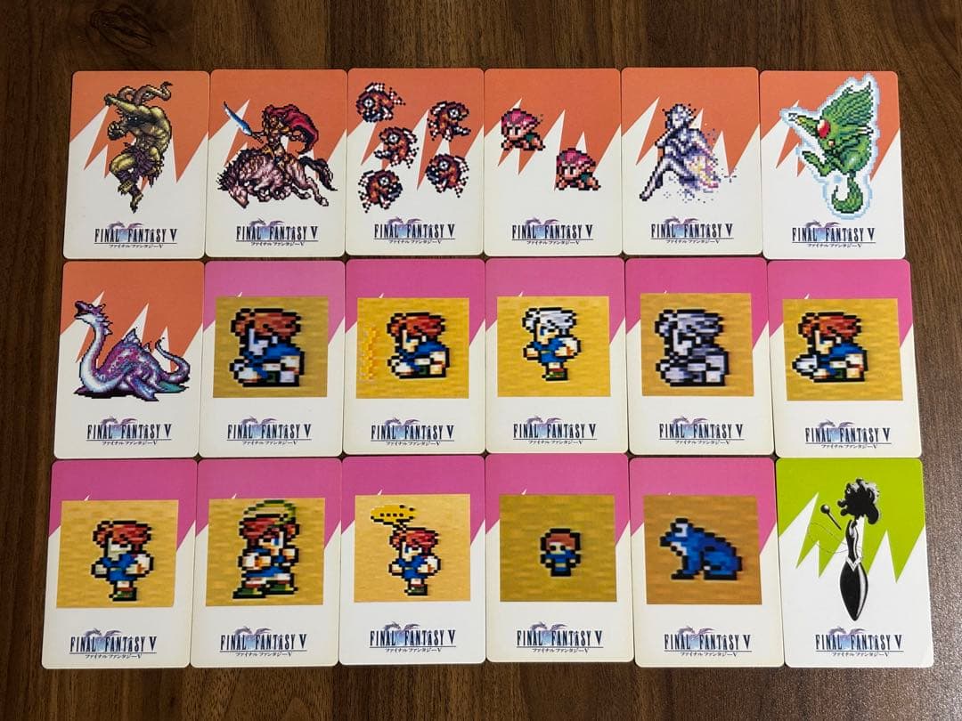 FF5 カード ホログラム ガラフ　ファイナルファンタジーV トレカ　175枚