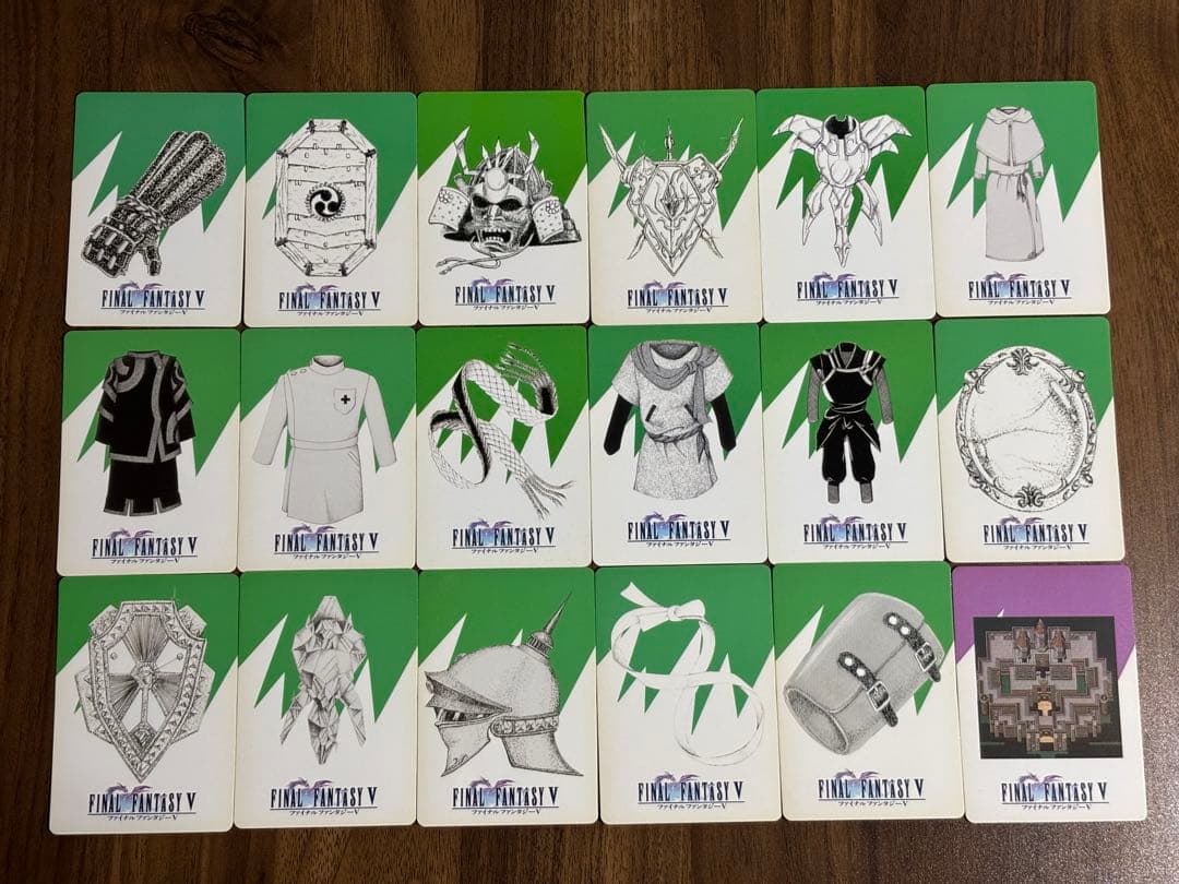 FF5 カード ホログラム ガラフ　ファイナルファンタジーV トレカ　175枚