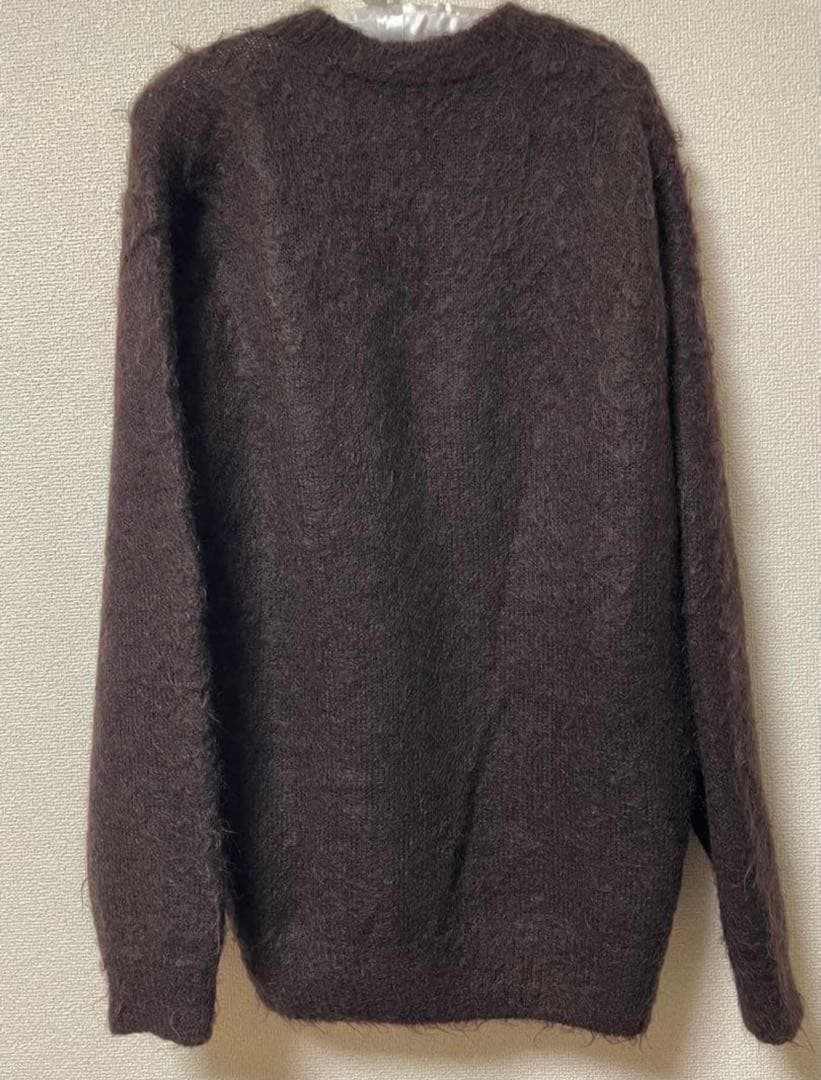 トップス BRUSHED SUPER KID MOHAIR KNIT P/O