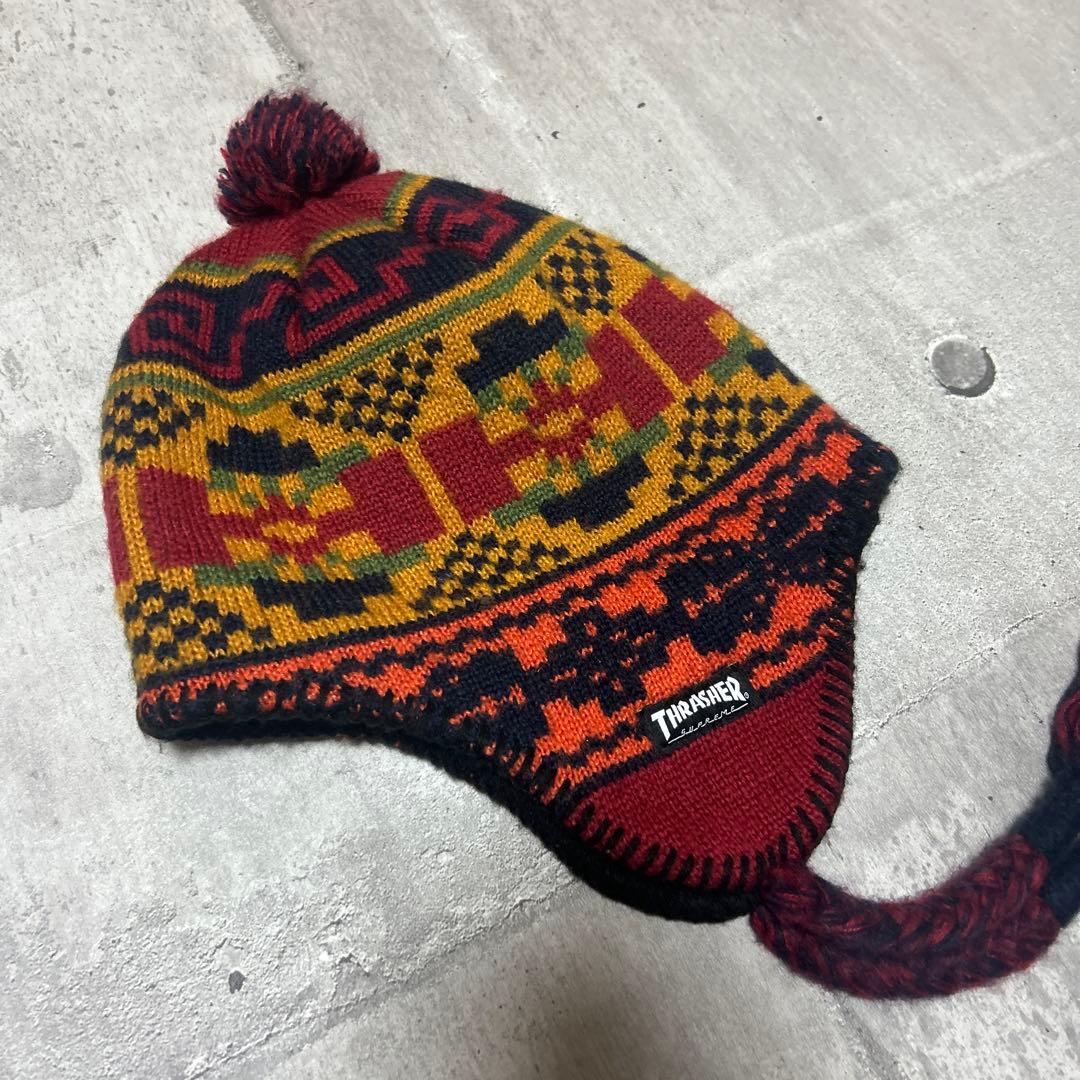 帽子 24FW Supreme x Thrasher Earflap Beanie