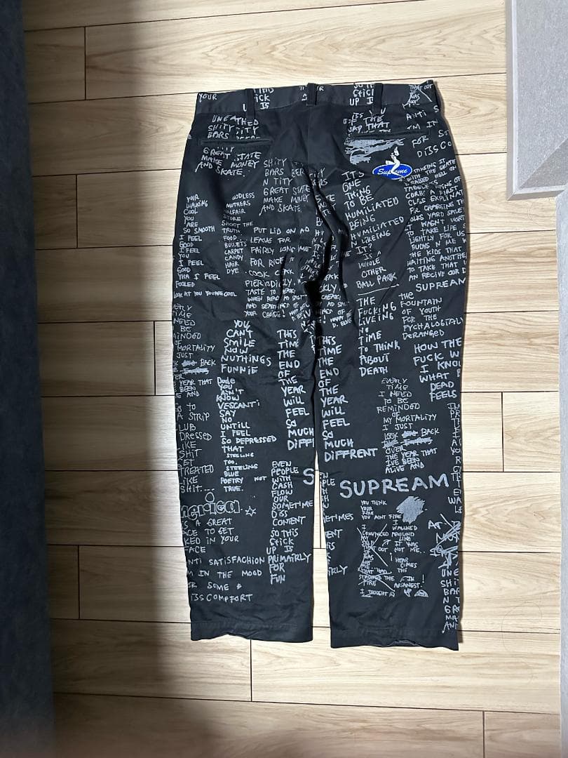 SUPREME Gonz Poems Chino Pant 34インチ