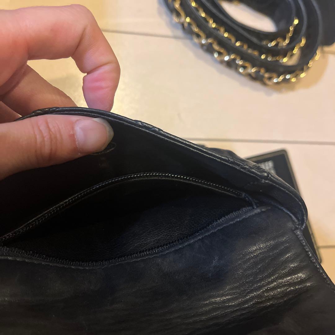 CHANEL ビコローレ　ウエストポーチ　マトラッセ　ヴィンテージ