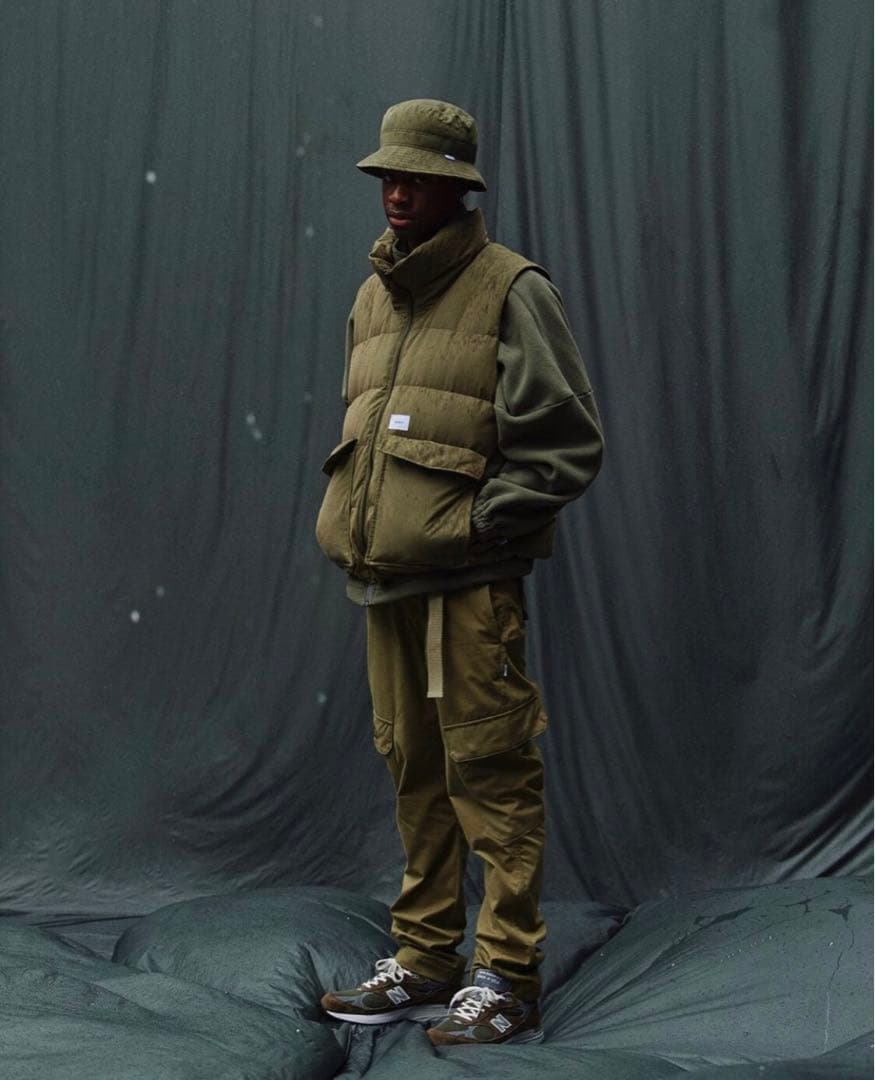 新品 WTAPS 20AW DOWN VEST PEDDLER ダウンベスト S