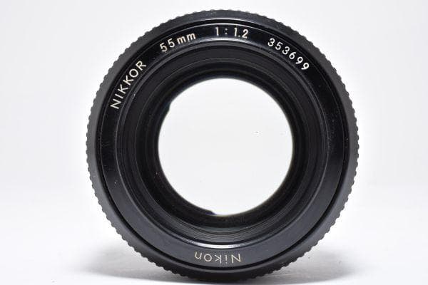 フィルムカメラ Nikon Nikkor Ai 55mm f/1.2 MF #465-2