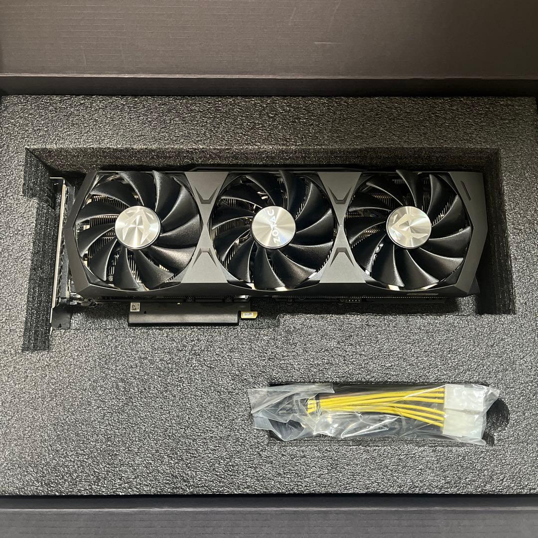 ZOTAC RTX3080 Trinity 動作品